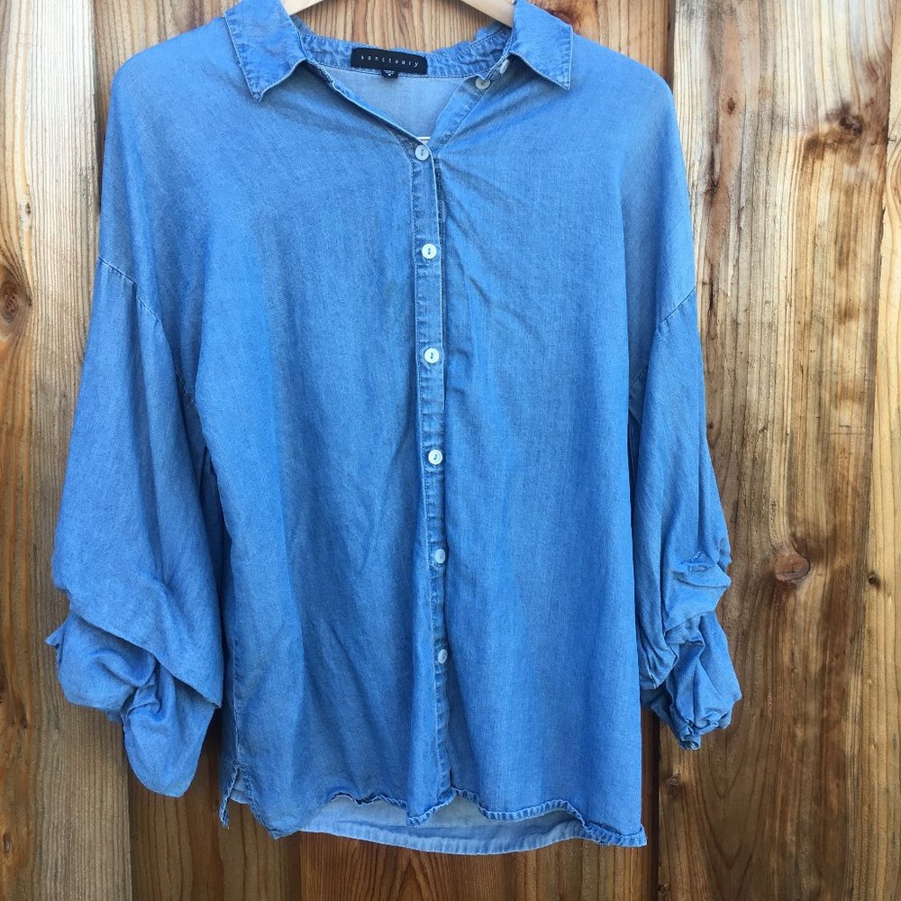 Sanctuary Chambray blouse
